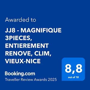 Jj8 - Magnifique 3pieces, Entierement Renove, Clim, Vieux-nice Nice